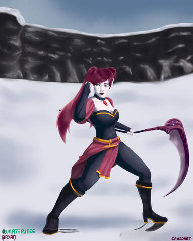 Jodi DnD fanart - Bryan